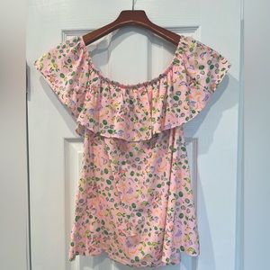 Lilly Pulitzer La Fortuna Top Urchin Pink Lil Juicy Fruit (size M) NWT